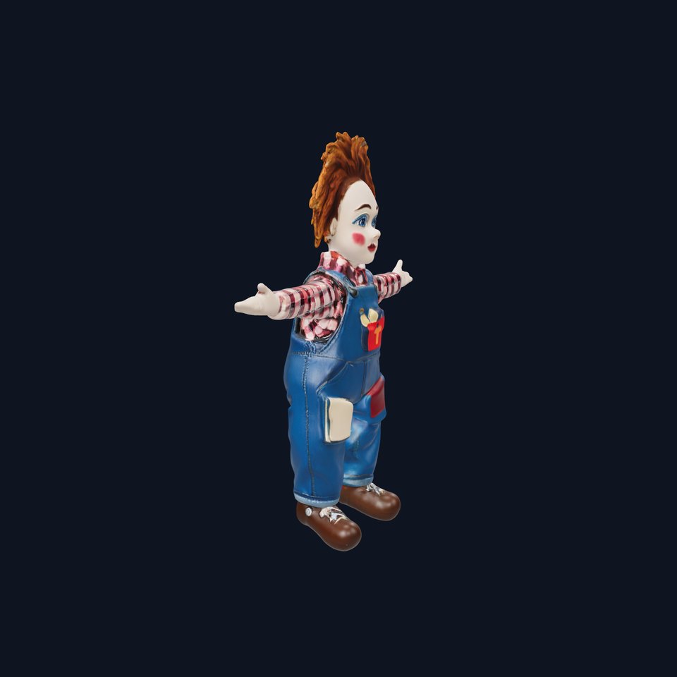 Playful Toy Doll model pack